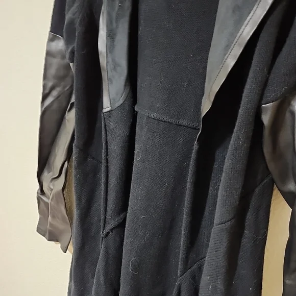 Blank NYC Black Jacket with Leather Accents - Picture 7 of 9